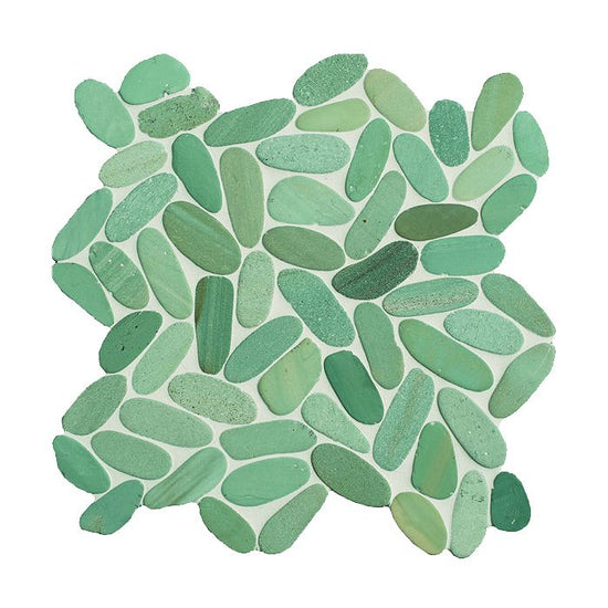 Green Balihai Pebble Mosaics