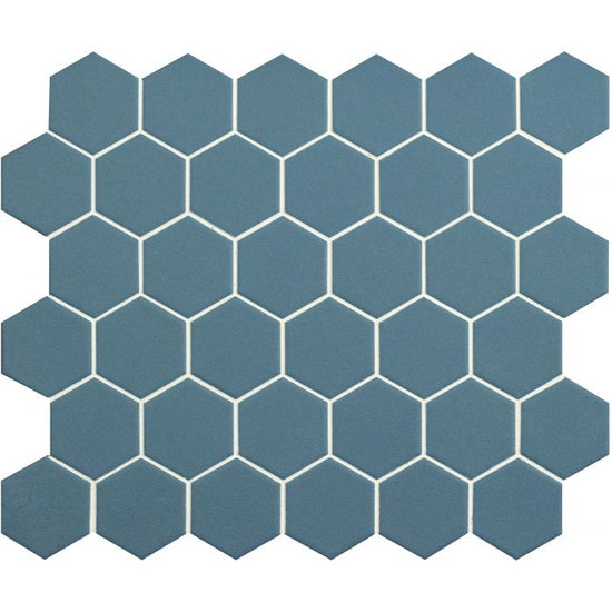 Blue/Grey Hexagon Slip Resistant
