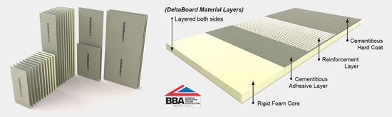 PCS Delta Tile Backer Thermal Construction Board