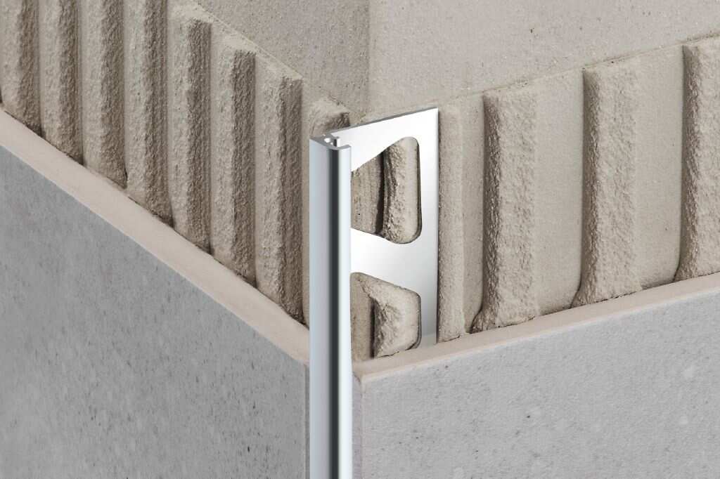 Schluter Jolly and Schiene - Flat Tile Trims