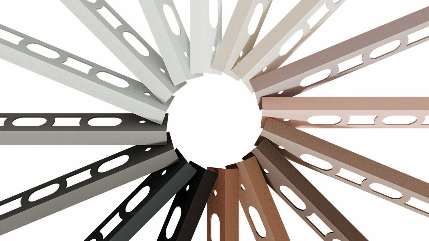 Profilpas Cerfix Proangle Color Straight Edge Trim 