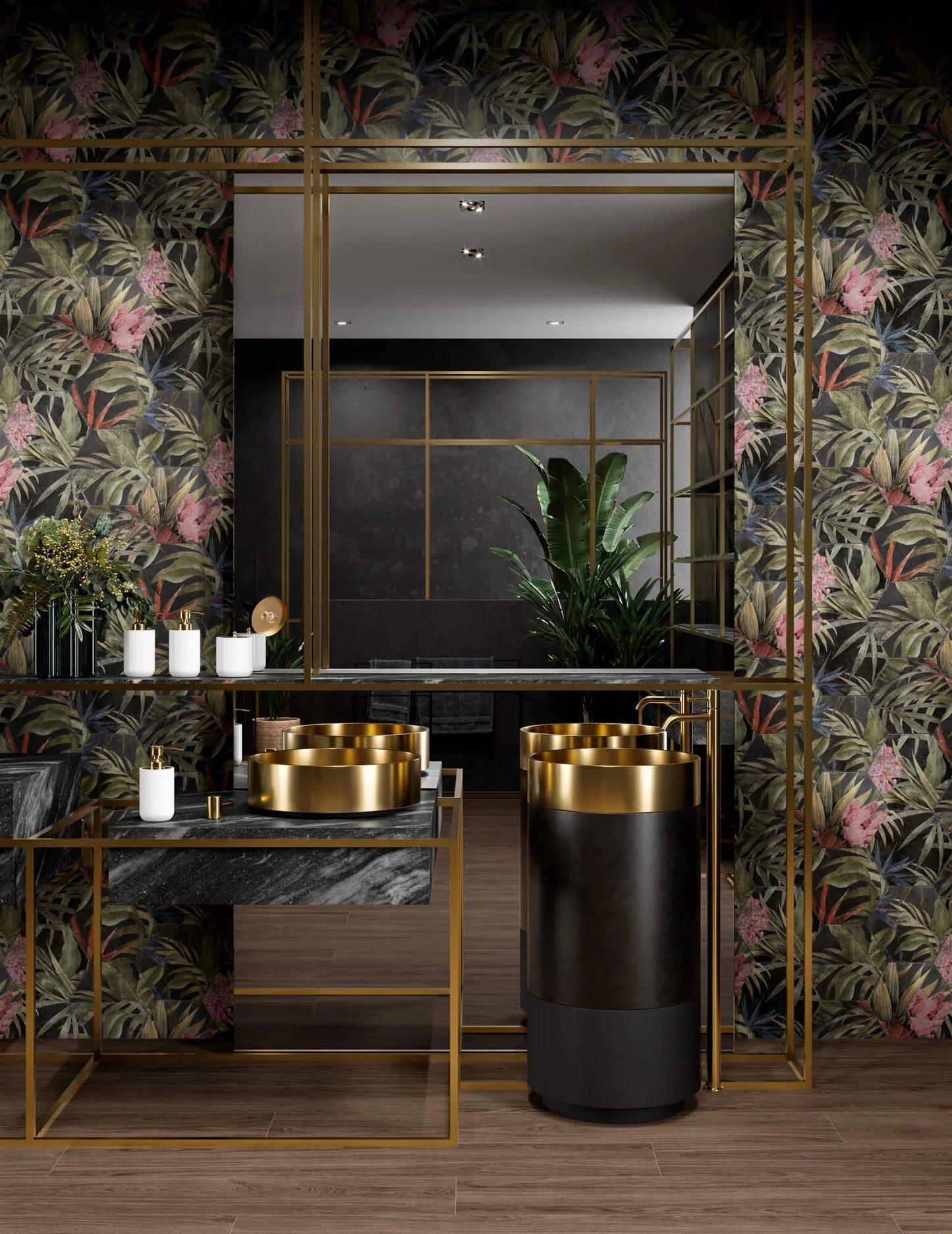 Patterned Bathroom Tiles - By European Heritage