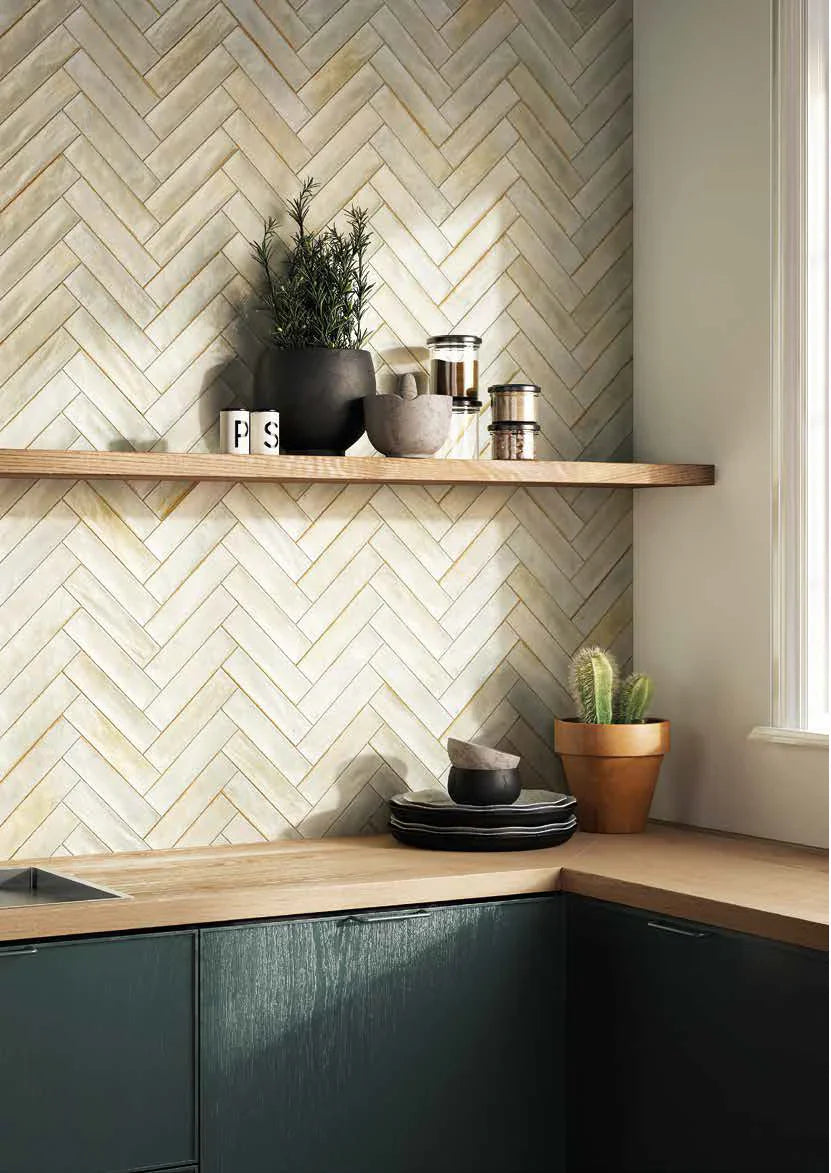 Herringbone Tiles - By European Heritage