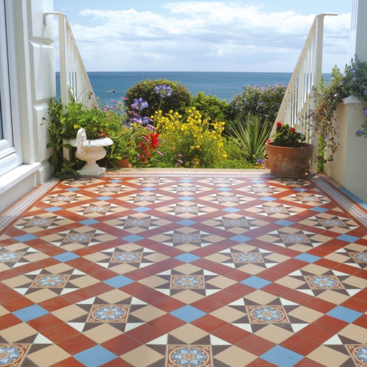Victorian Floor Tiles - Borders - By European Heritage
