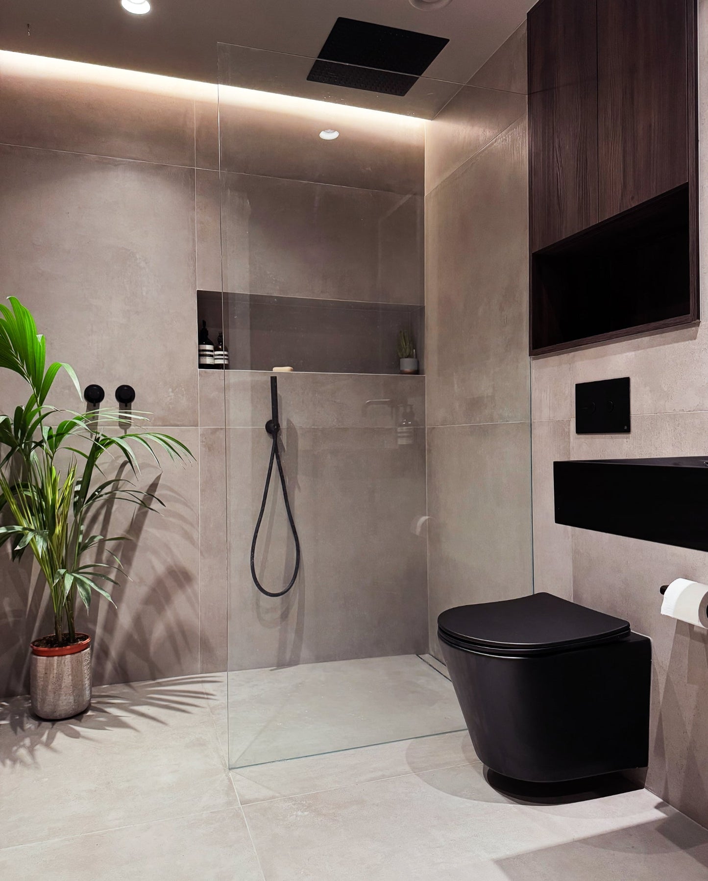 Concrete Effect Bathroom Tiles - By European Heritage