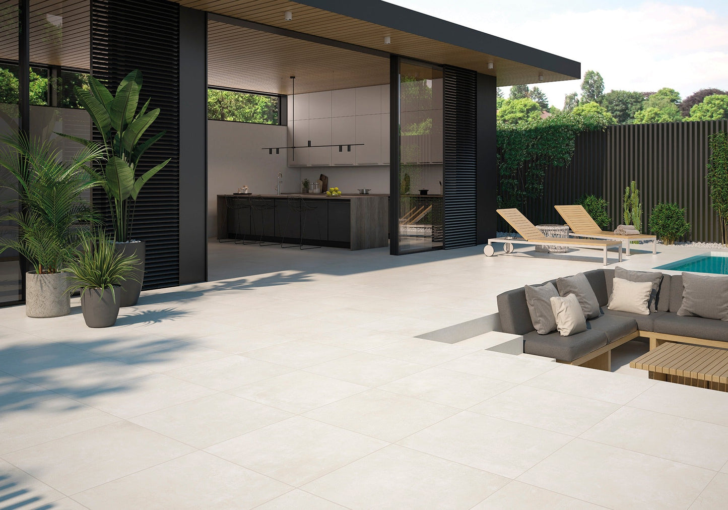 Non Slip Porcelain Steps - Bespoke and Prefabricated Options - By European Heritage