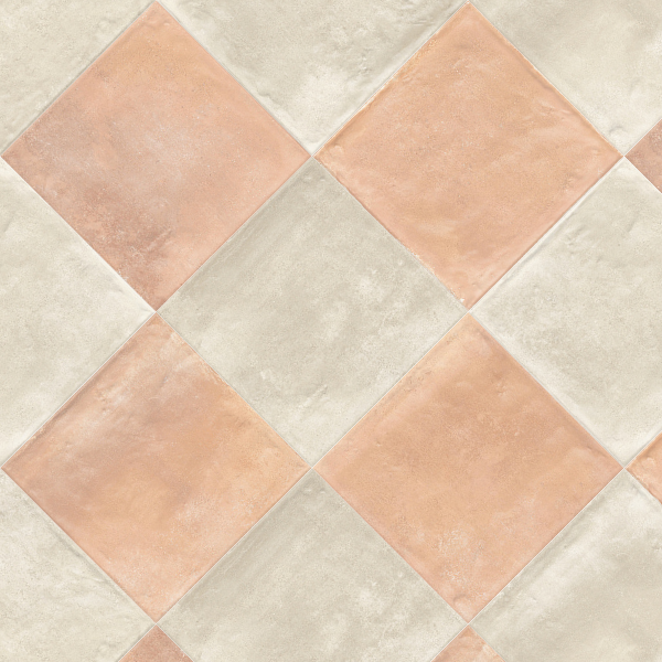 Kiln Rosato And Avorio Chequerboard