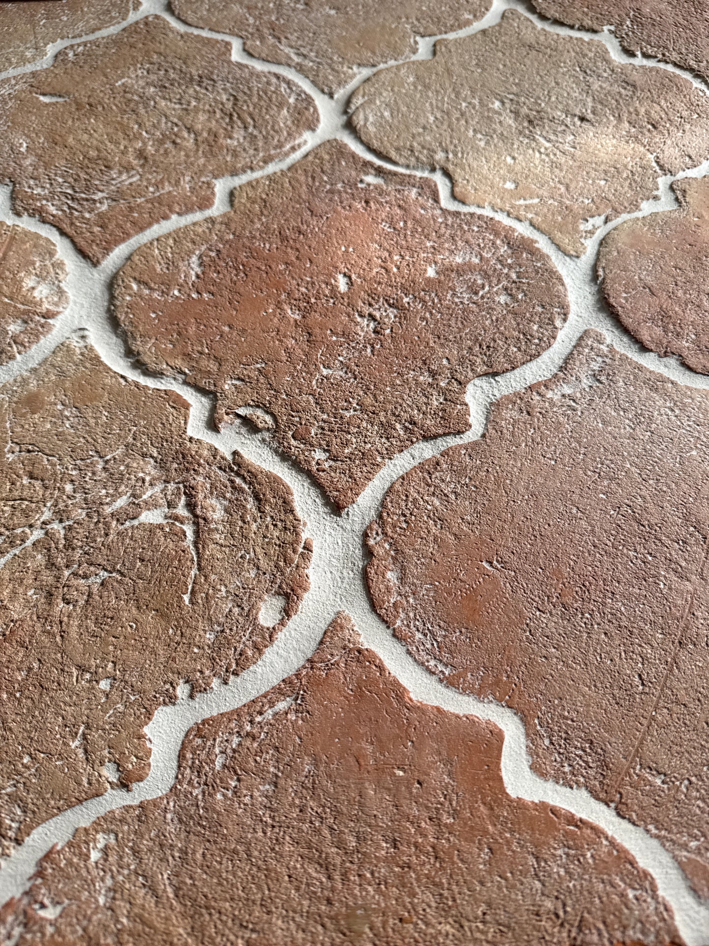 Claybourne Handmade Arabesque Terracotta