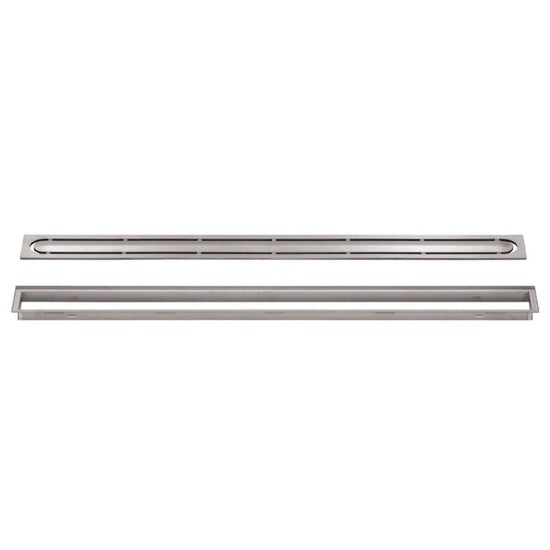 Schluter Kerdi-Line IF-G Pure Design Brushed Stainless Steel Drain and Grate