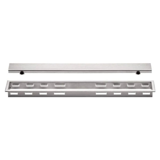 Schluter Kerdi-Line A Solid Design 30MM Frame Brushed V4A Stainless Steel Drain and Grate