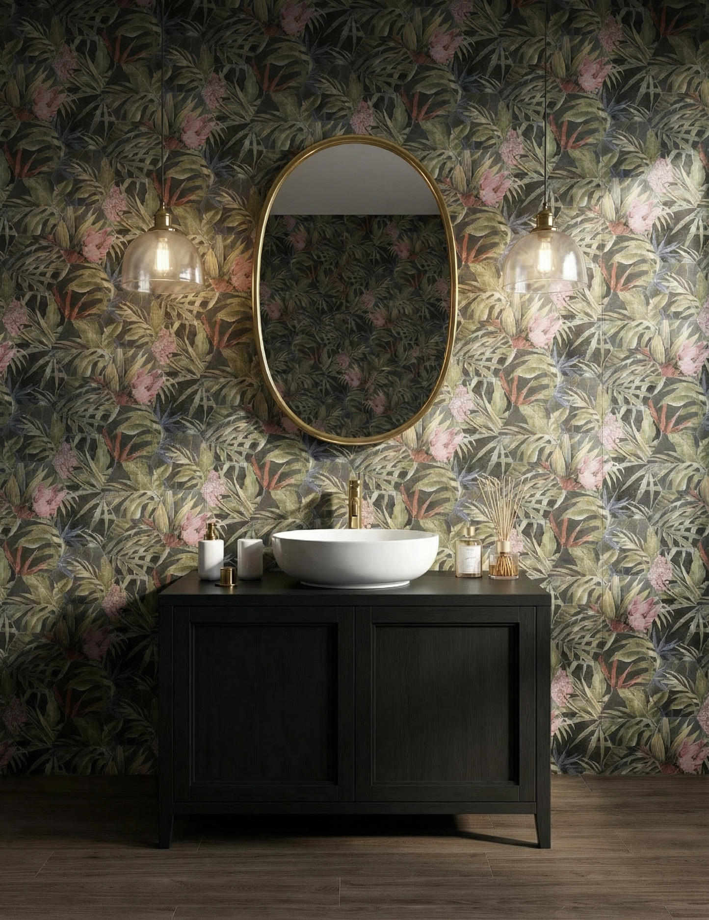 Jungle Dark Decor Matt