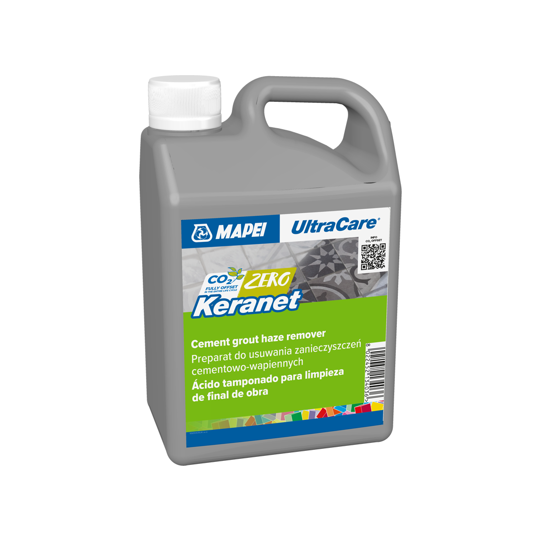 Mapei Ultracare Keranet Cleaner - Acid Cement Residue and Rust Remover