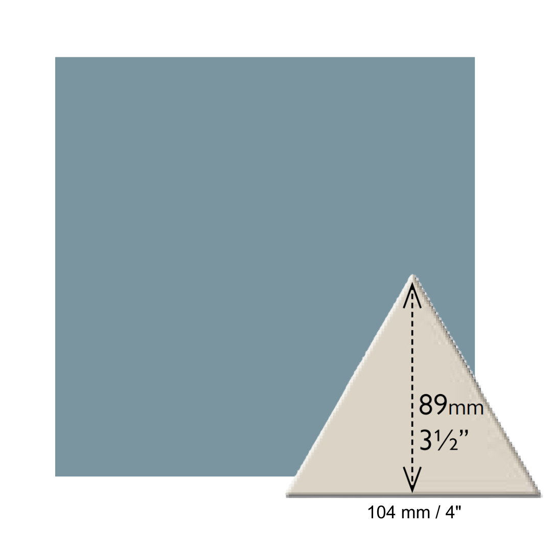 Equilateral Triangles - Blue - Blue Equilateral Triangle Effect Matt ...