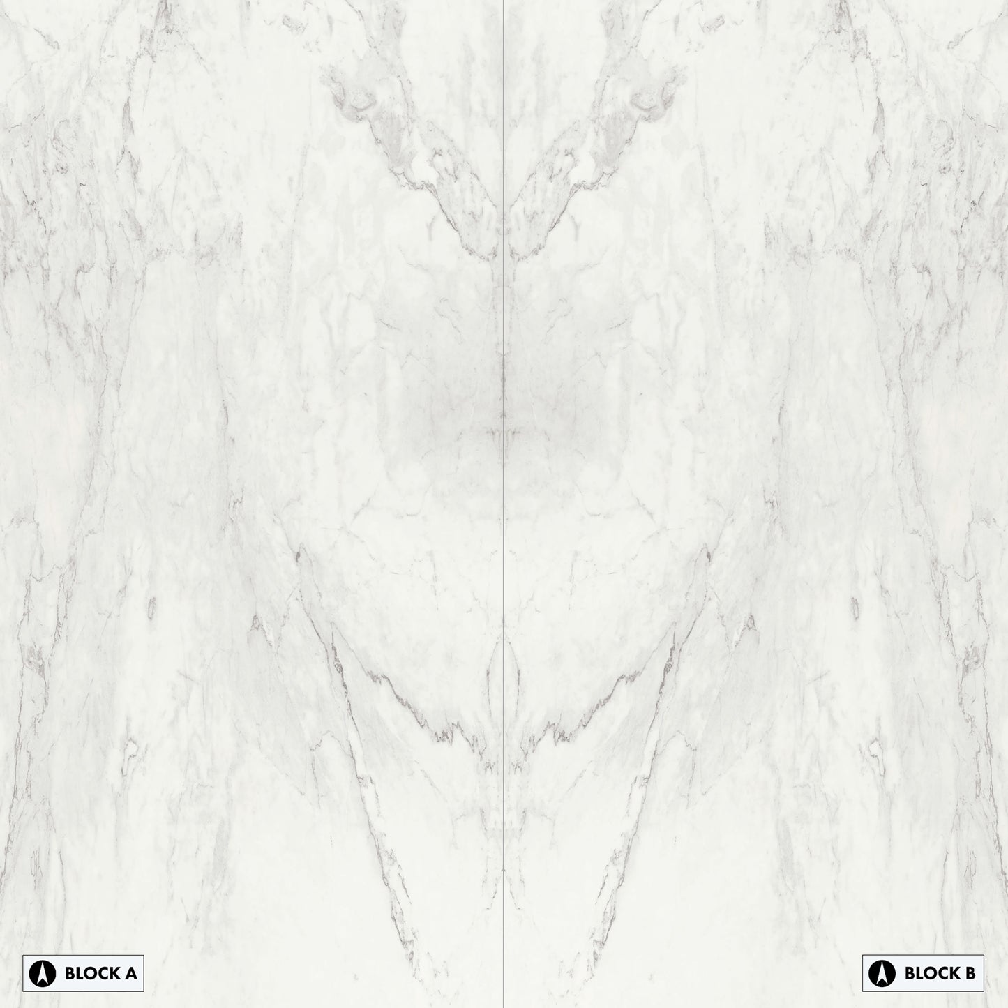 Marmi Marble Calacatta Bookmatched (Glossy)