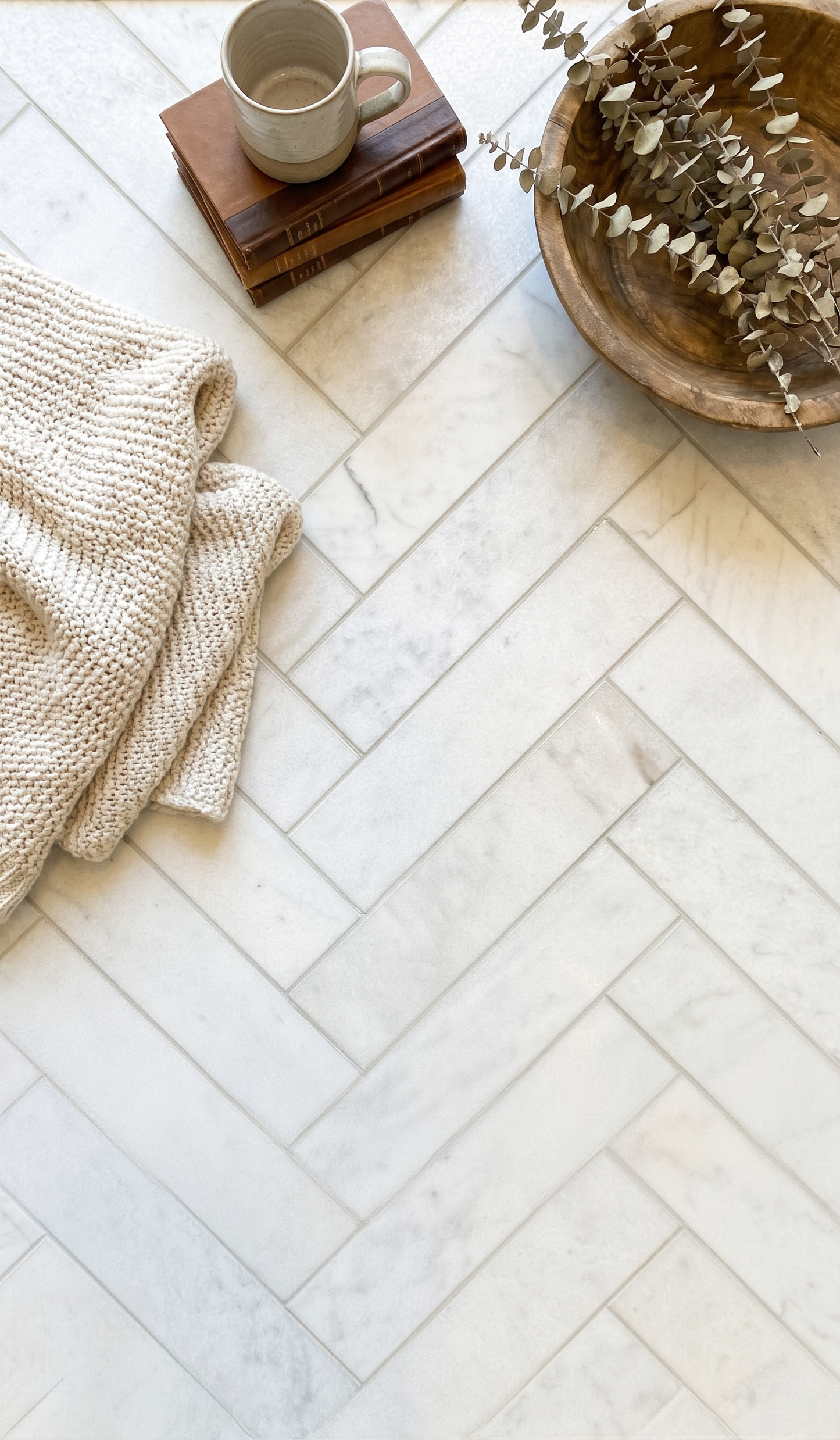 Alpi Carrara Marble Honed Brick