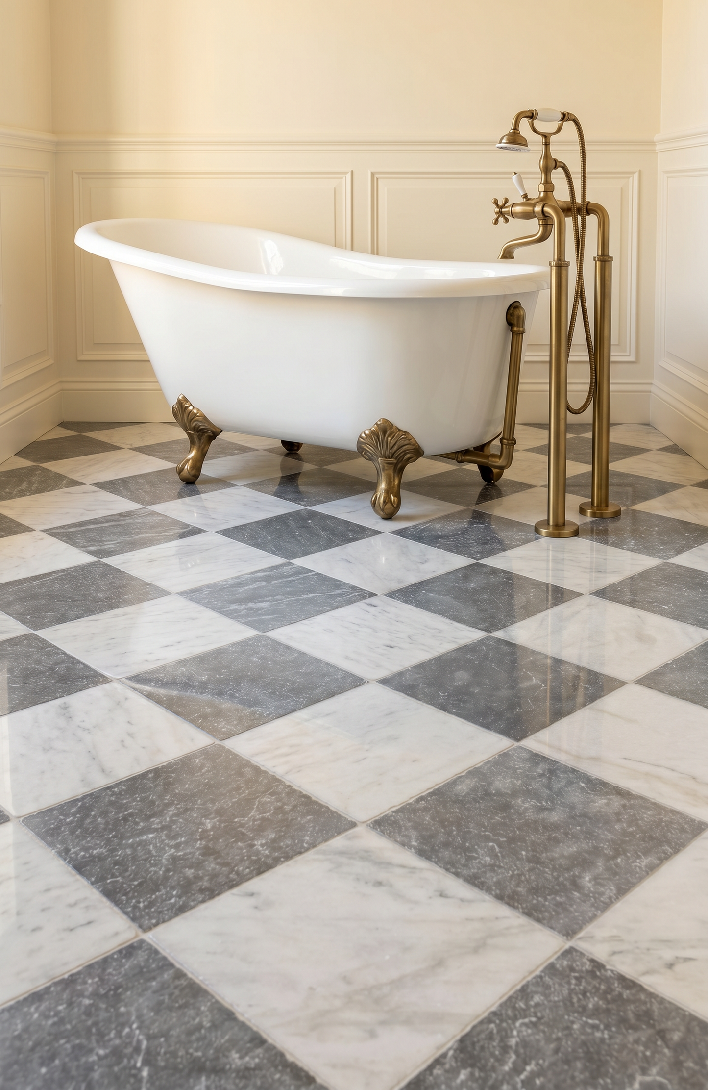 Alpi Carrara Marble Tumbled Square