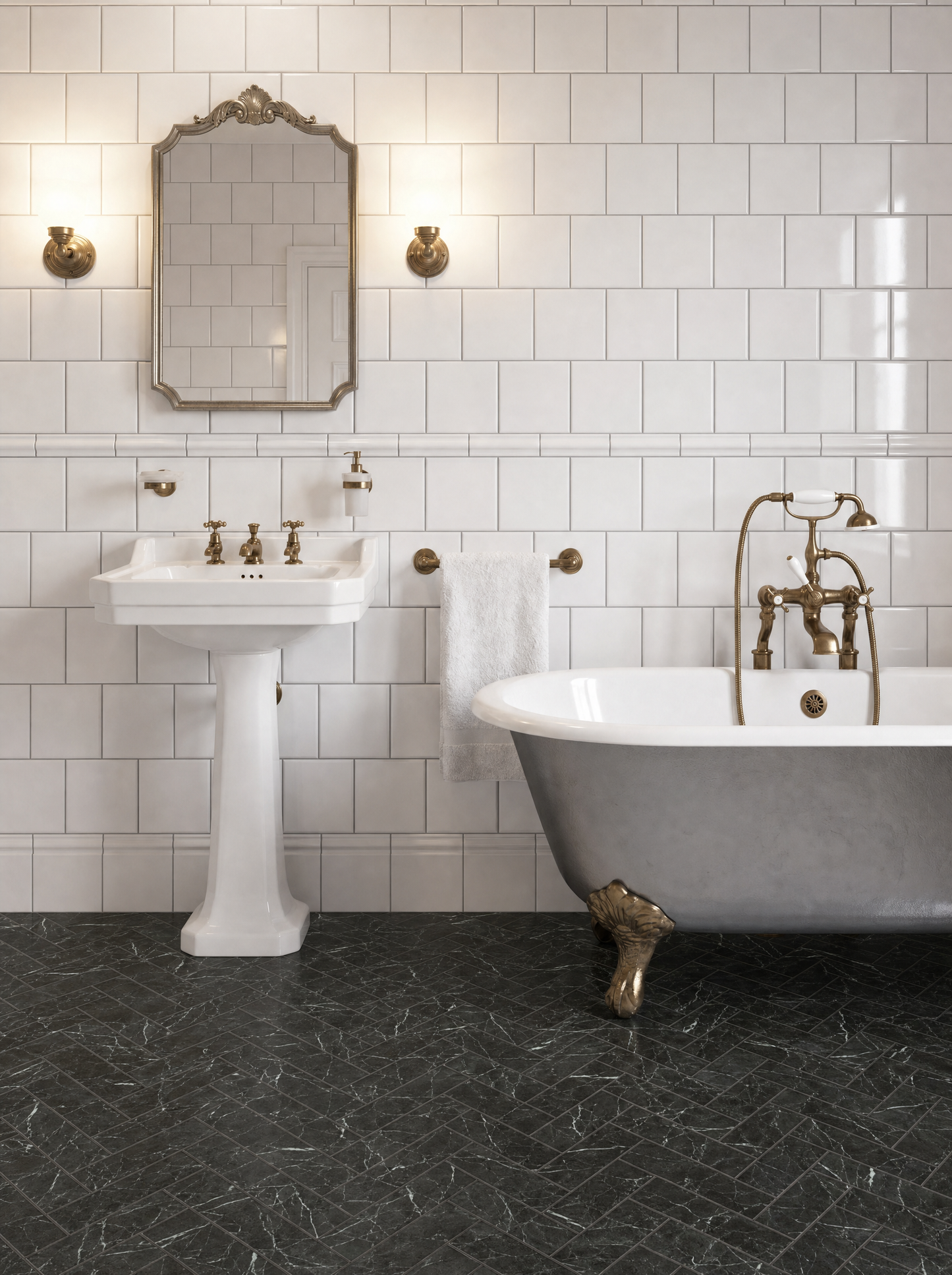 Belgravia Bright White Gloss Field Tile