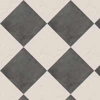 Kiln Antracite And Bianco Assoluto Chequerboard