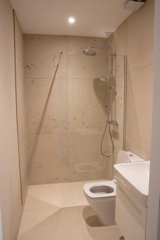 Blend Ivory - Ivory Concrete Effect Matt Porcelain Tile – European Heritage