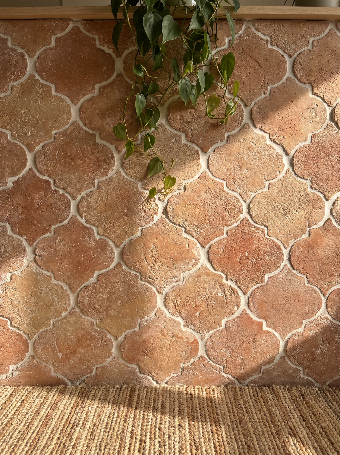 Claybourne Handmade Arabesque Terracotta
