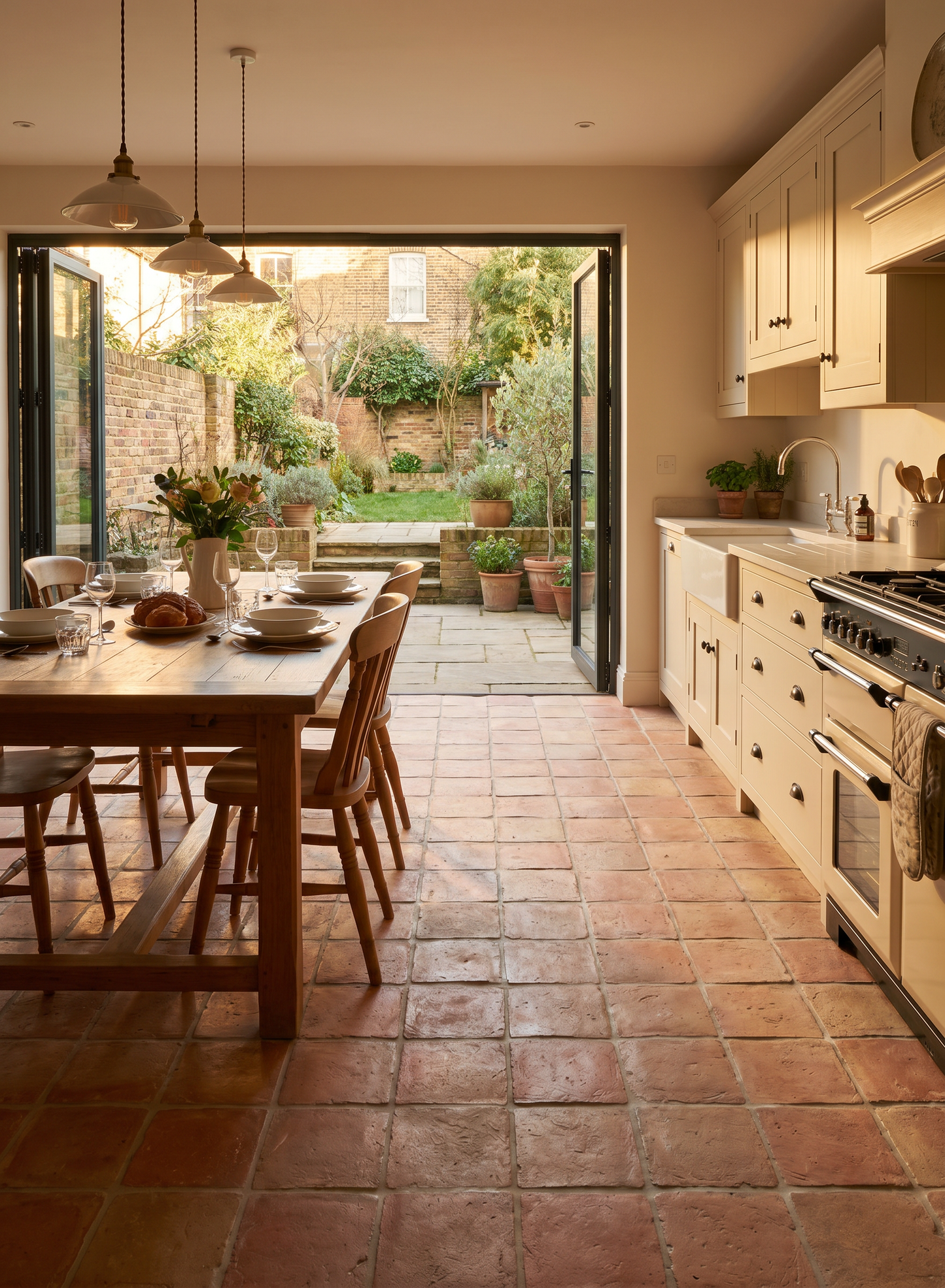 Claybourne Handmade Square Terracotta