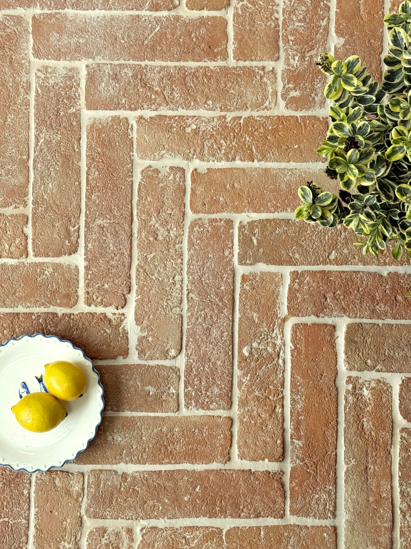 Claybourne Handmade Parquet Terracotta