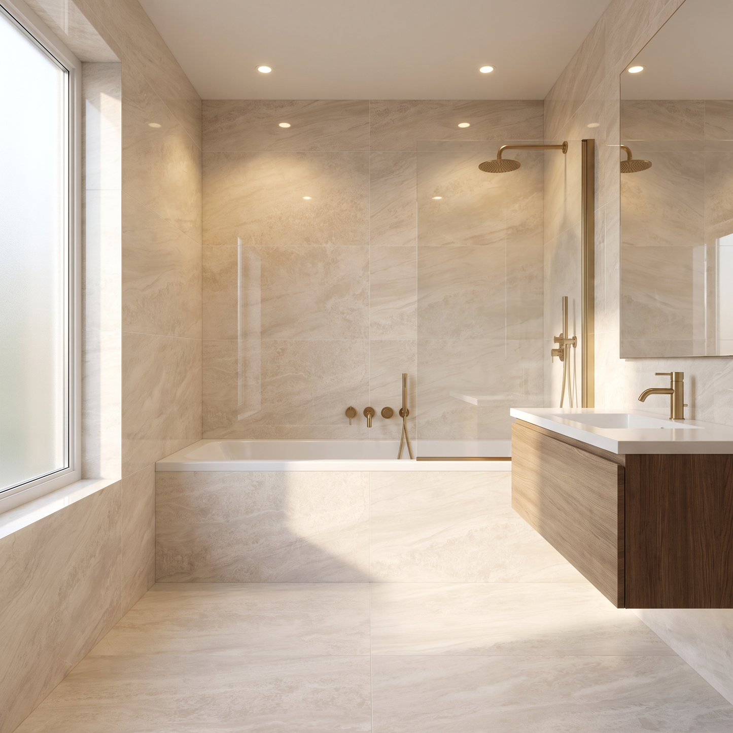 Crystal Vein Beige Polished