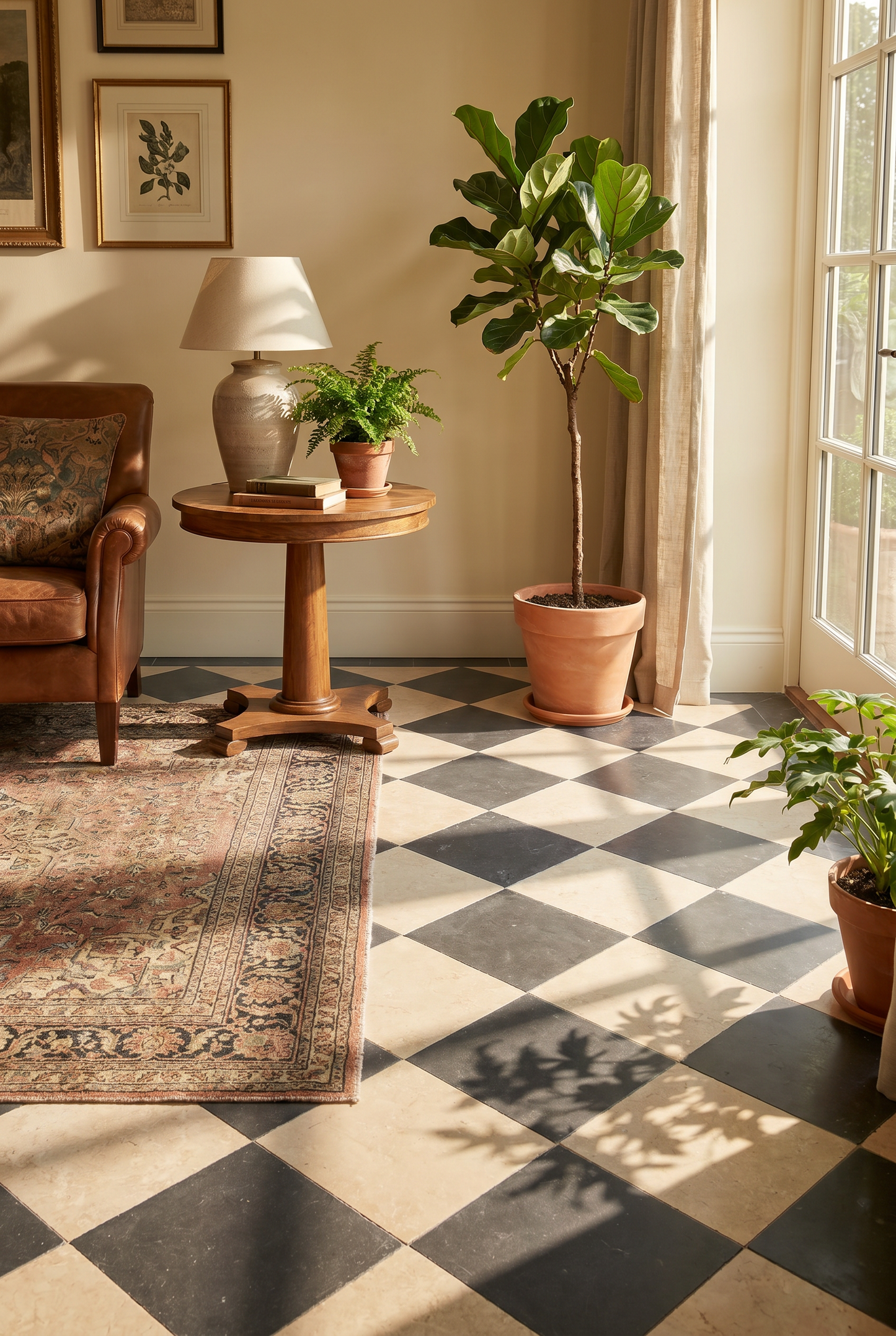 Elsham Limestone Tumbled Finish Square
