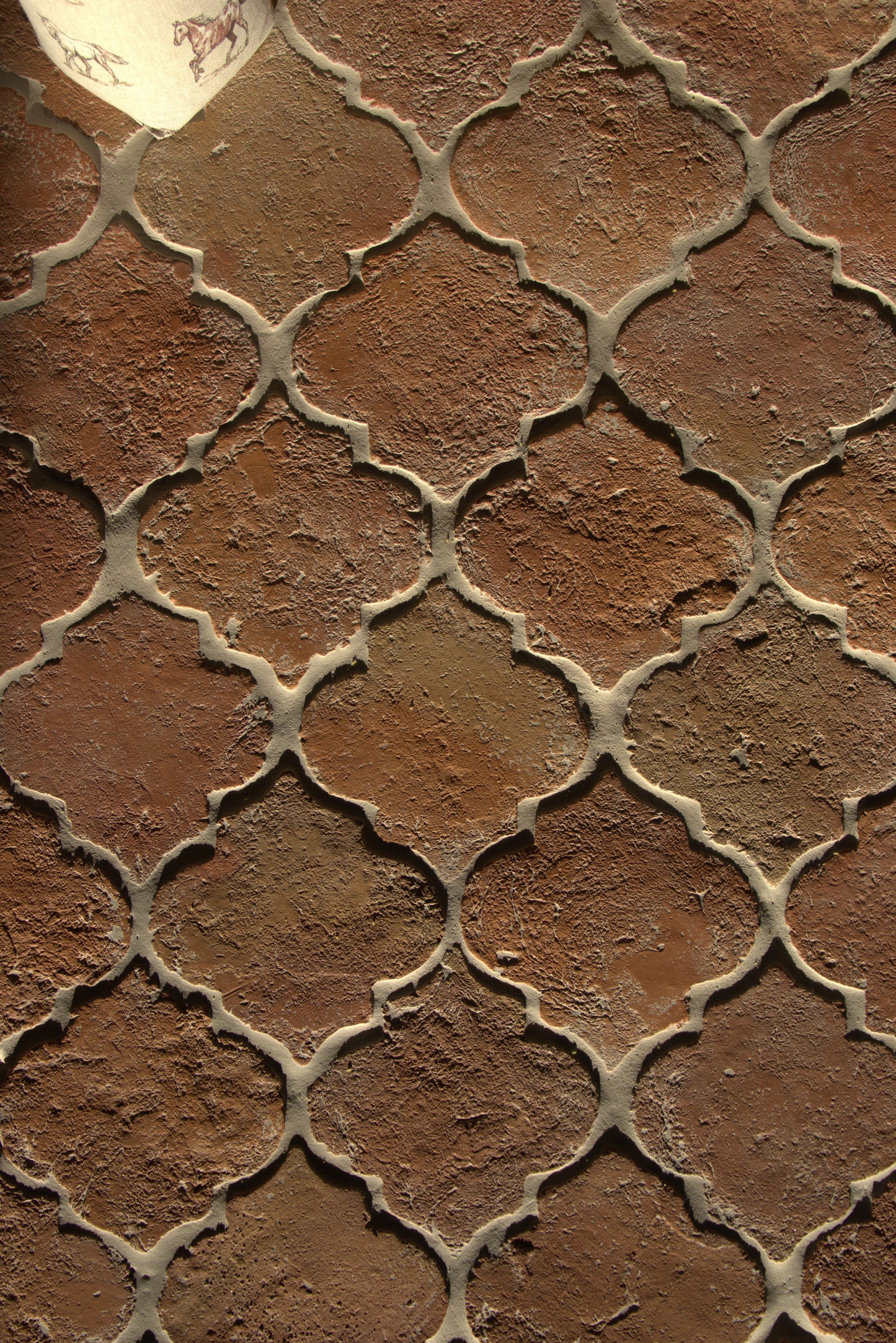 Claybourne Handmade Arabesque Terracotta