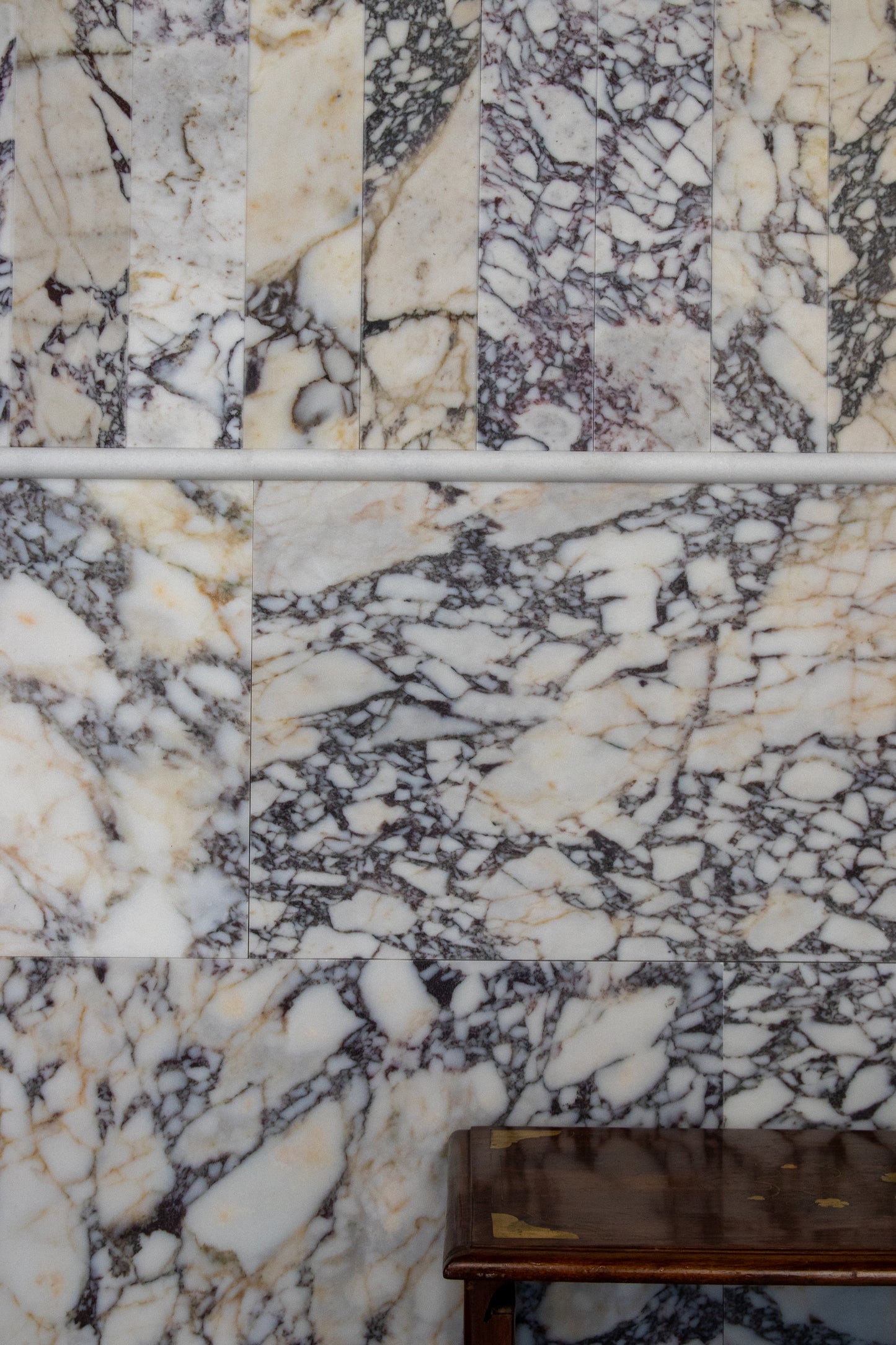 Calacatta Viola Marble Honed Tile