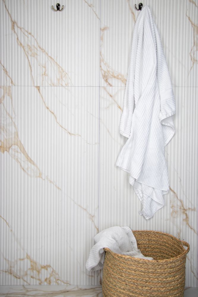 Sartoria Calacatta Oro Fluted