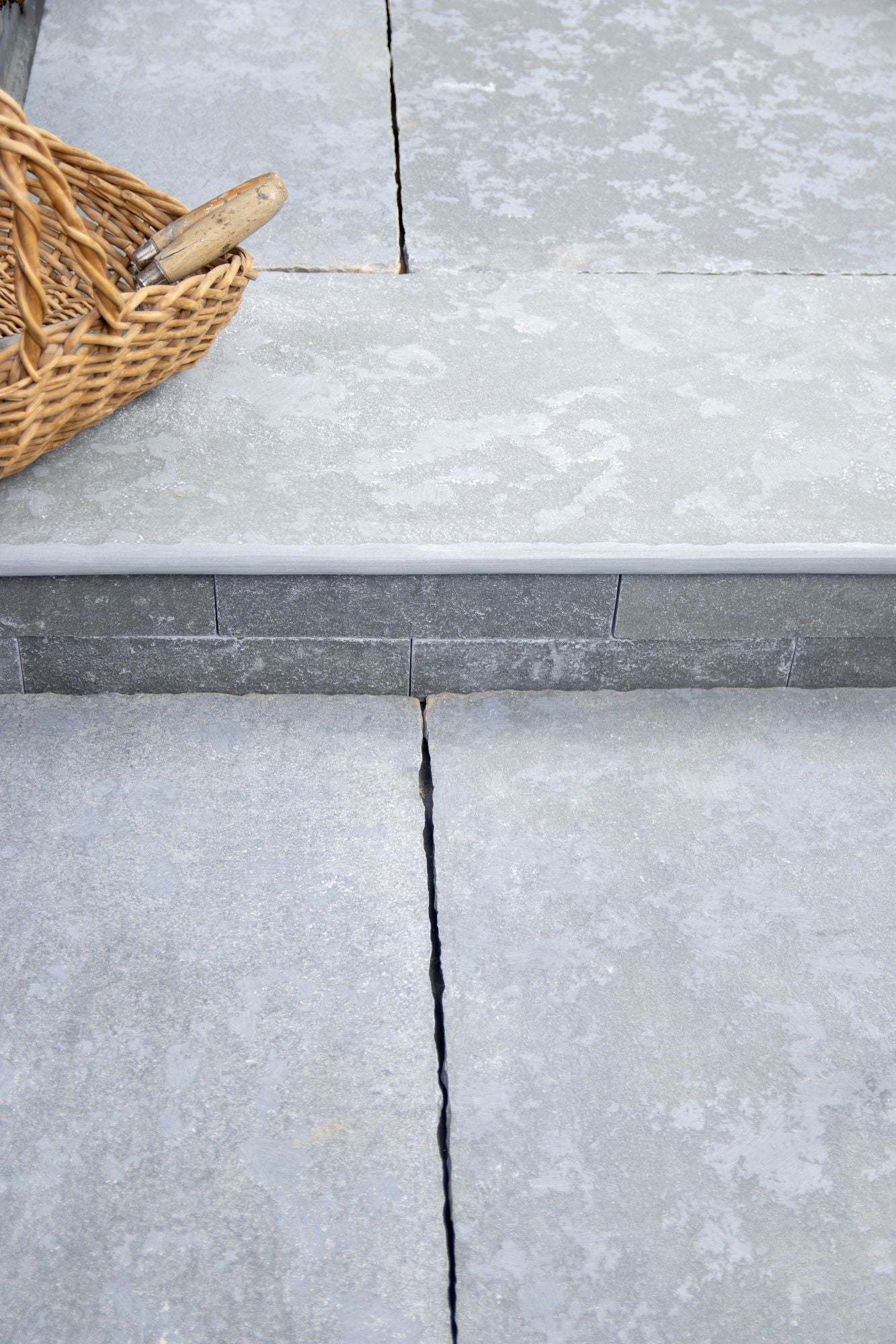 Elkstone Grey Tumbled Herringbone