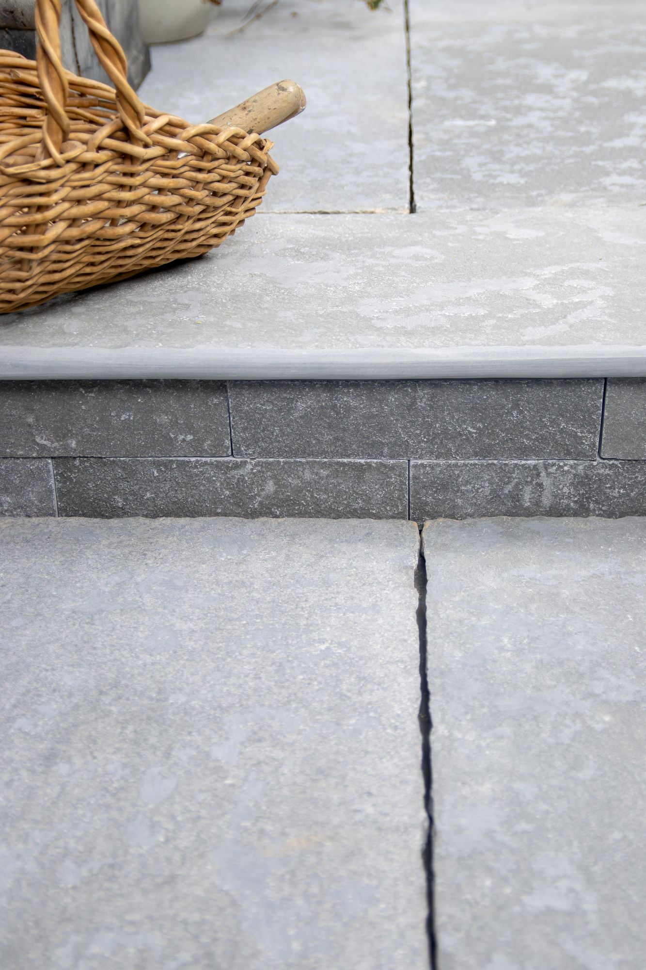Elkstone Grey Tumbled Herringbone