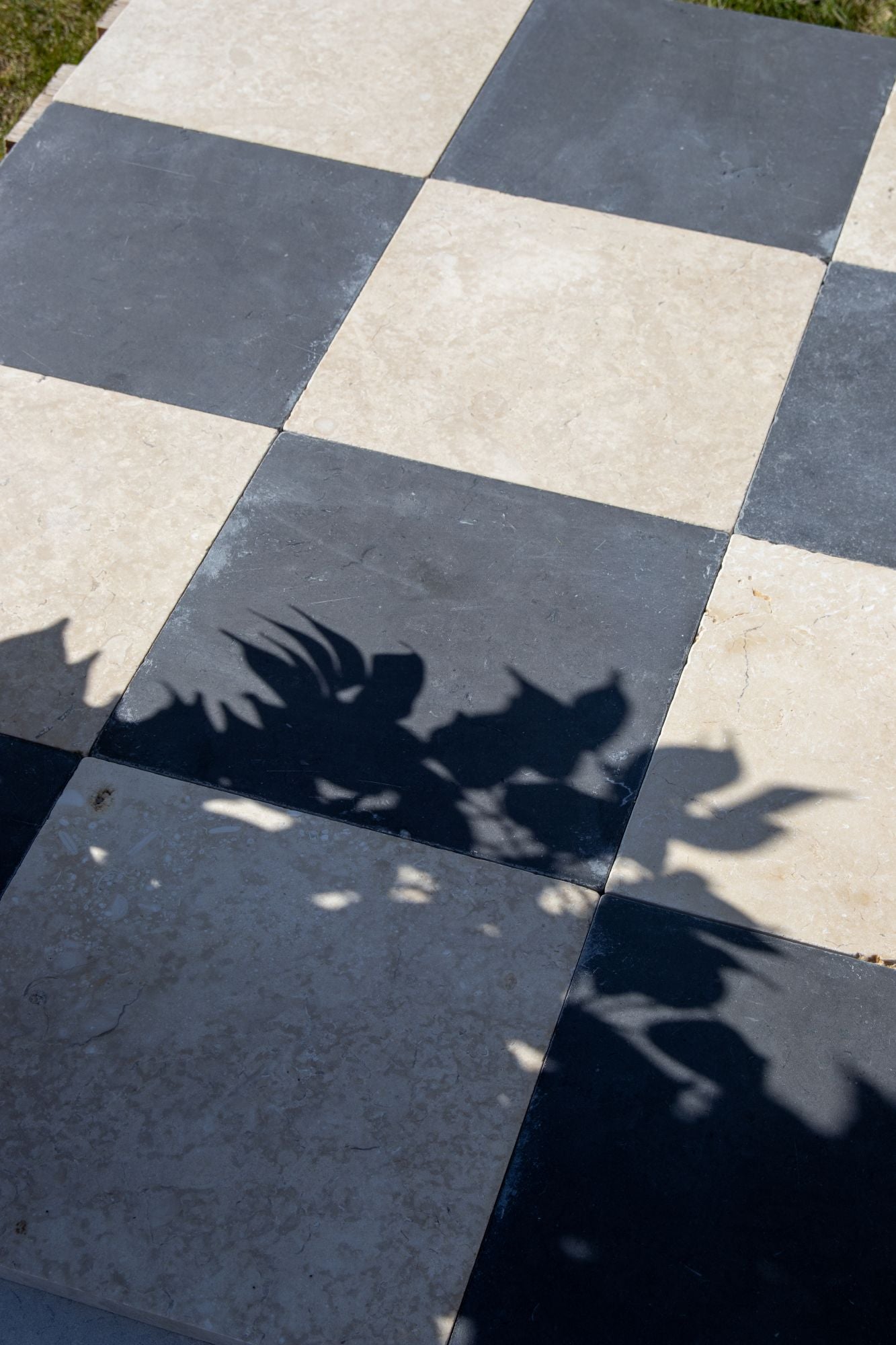 Elsham Limestone Tumbled Finish Square