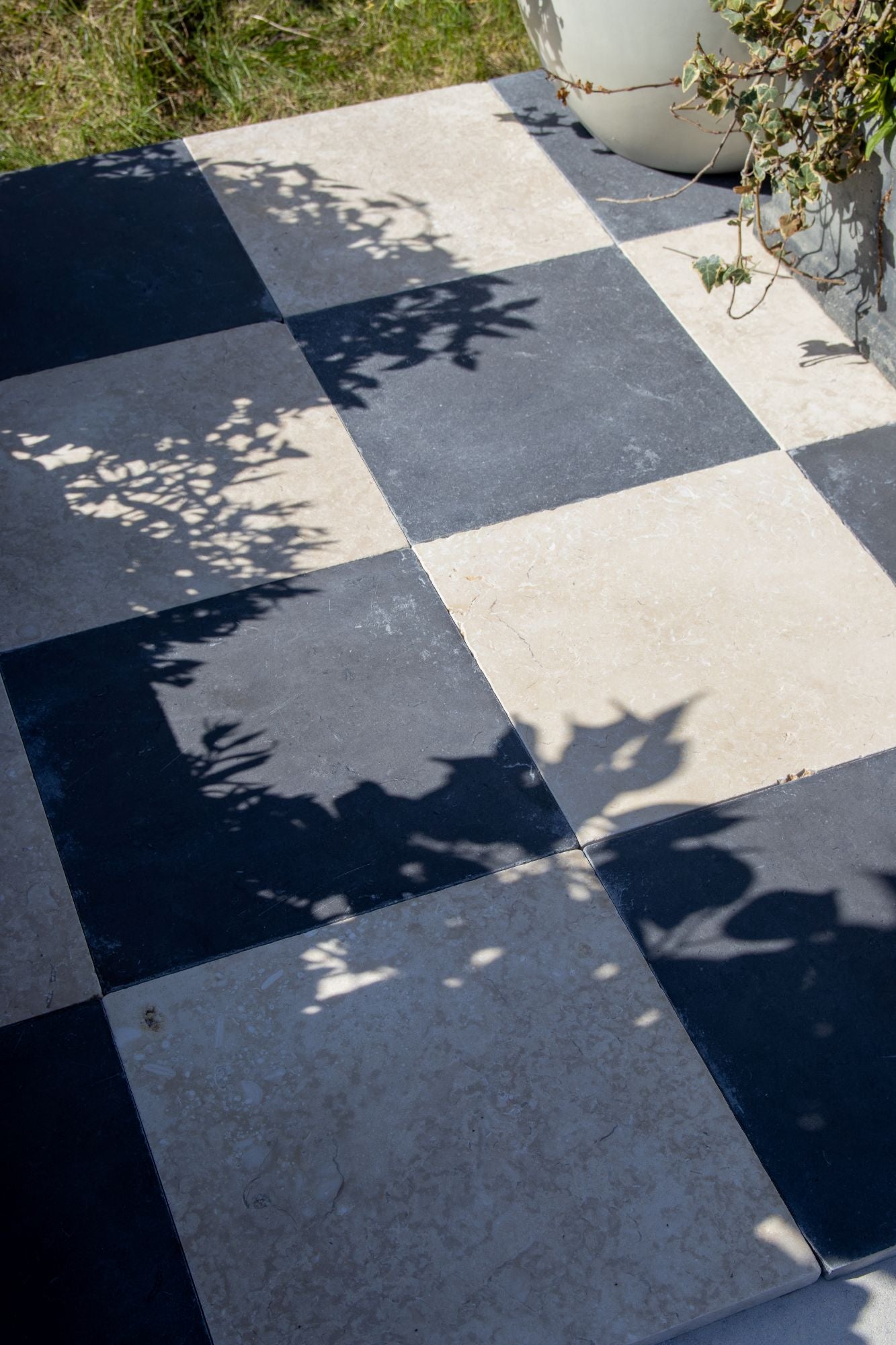 Elsham Limestone Tumbled Finish Square