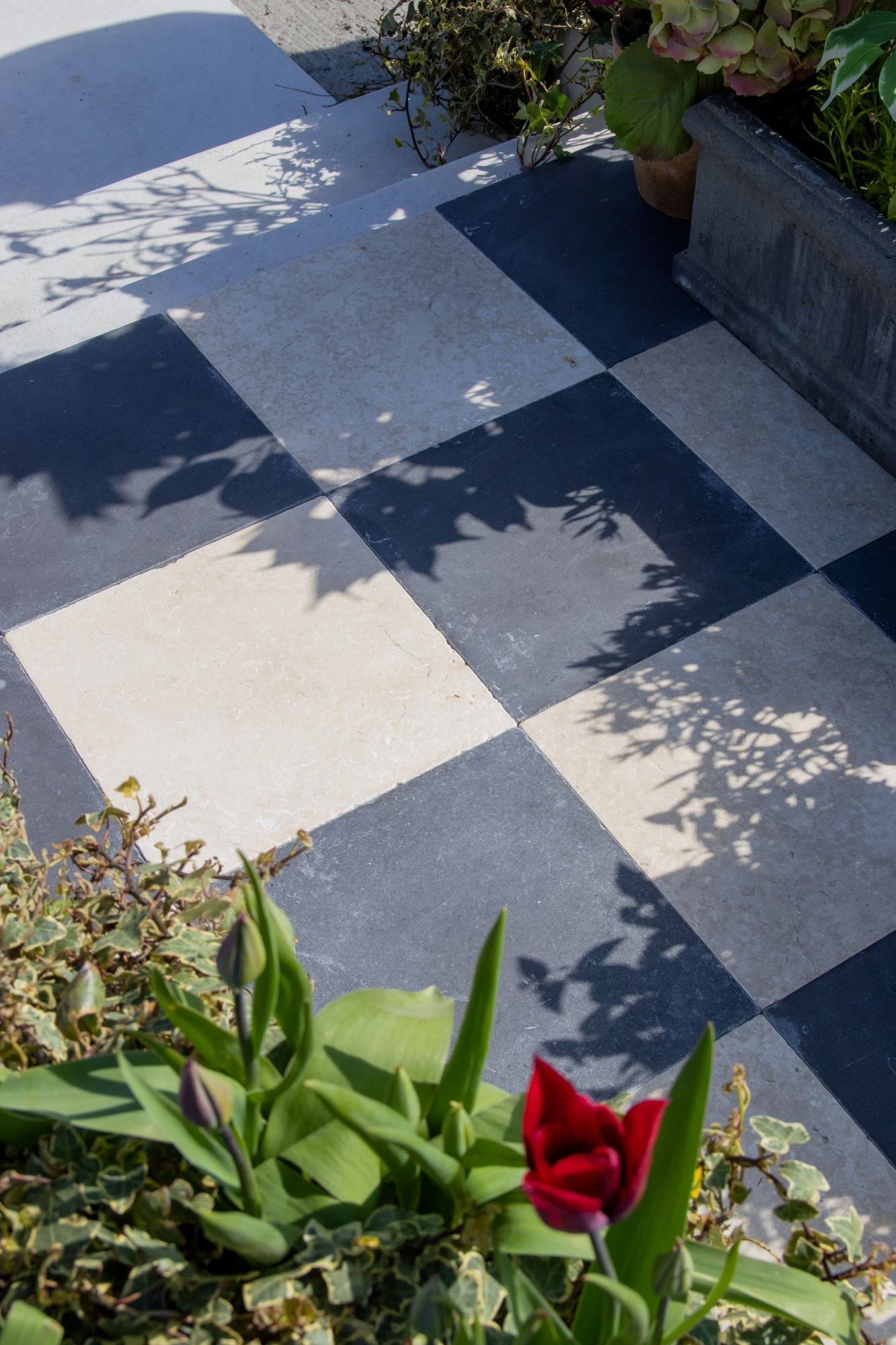 Helmsley Limestone Tumbled Finish Square