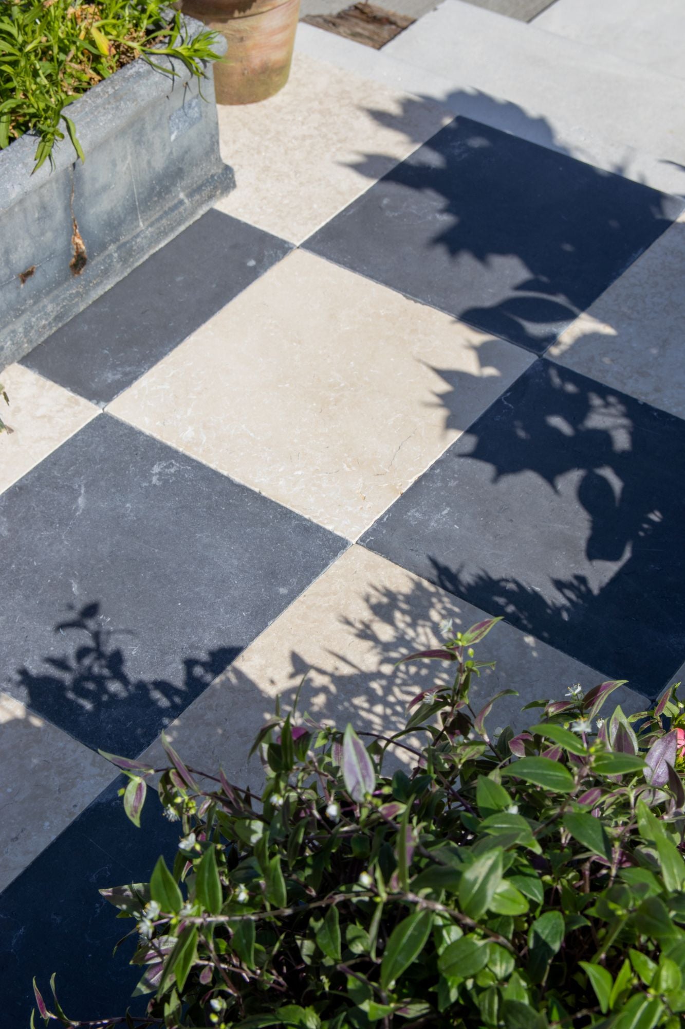 Elsham Limestone Tumbled Finish Square