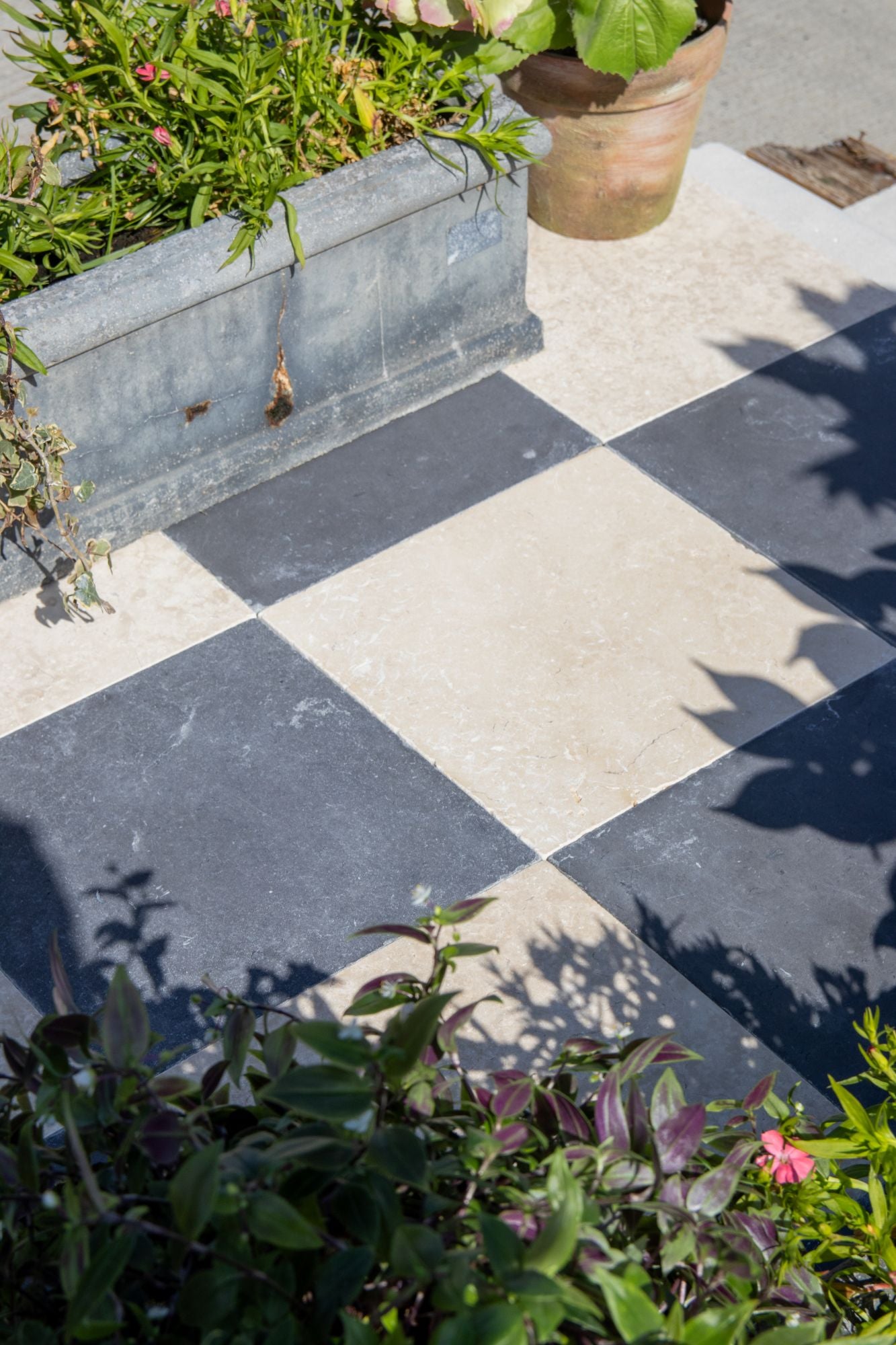 Elsham Limestone Tumbled Finish Square