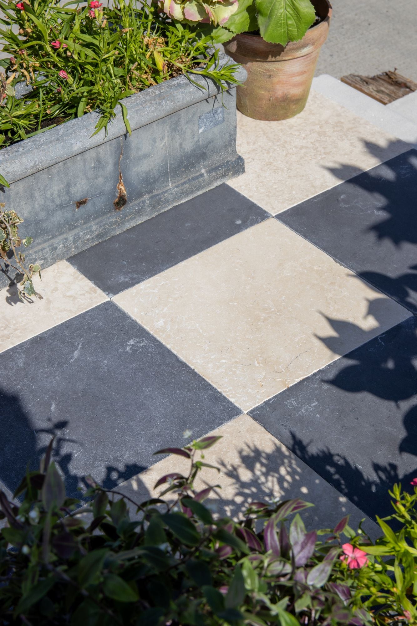 Elsham Limestone Tumbled Finish Square