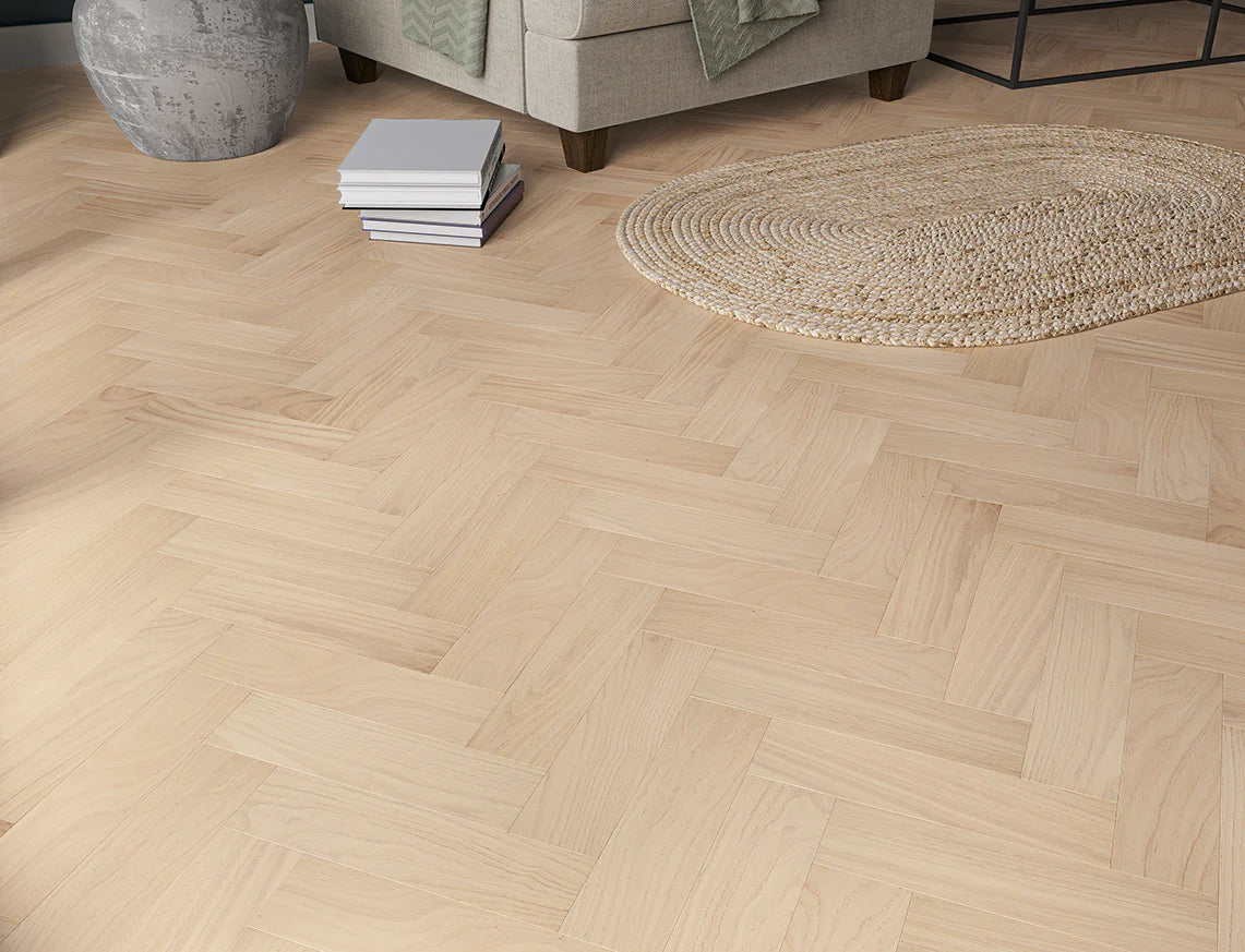 Oak Parquet Invisible Smooth  UV Oiled Select (10/3)
