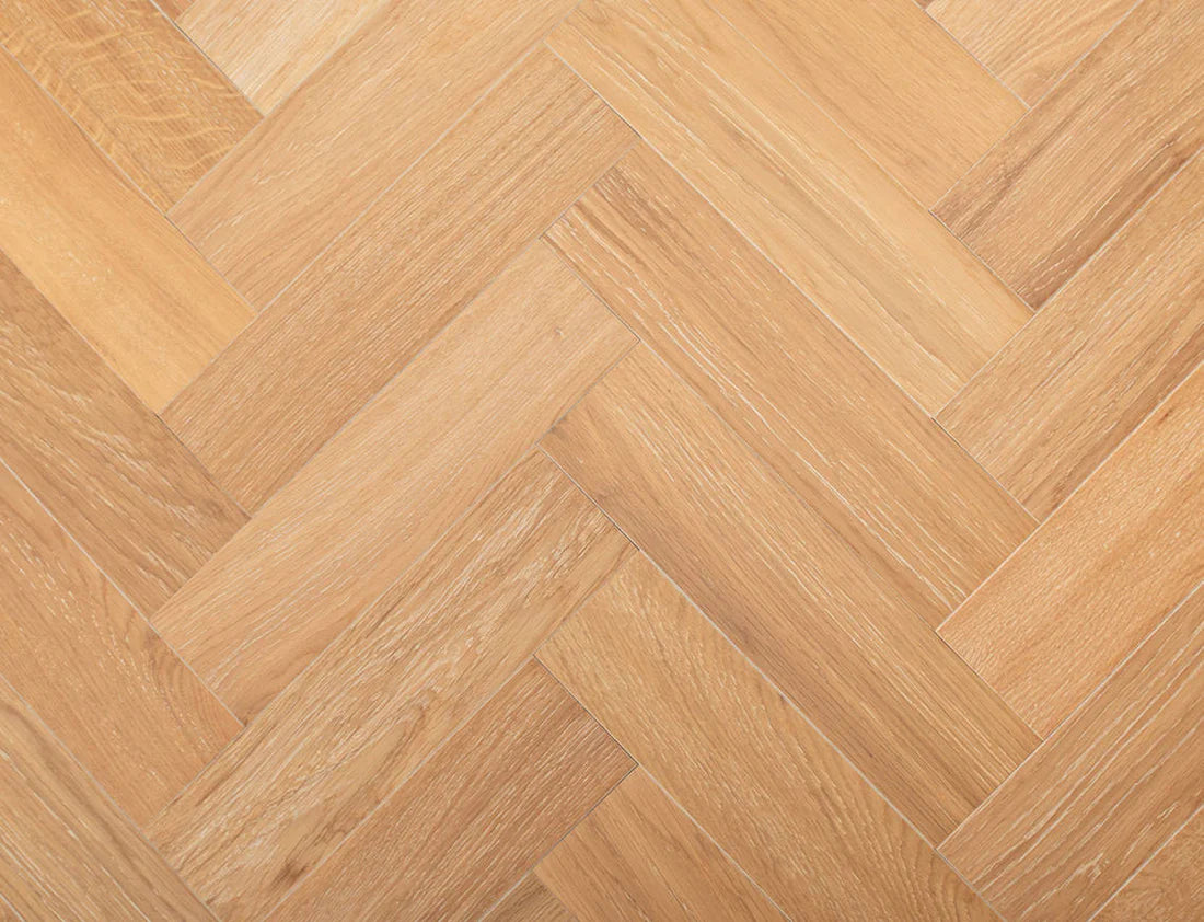 Oak Parquet Natural Brushed  UV Lacquered Select (10/3)