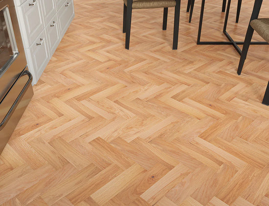 Oak Parquet Natural Brushed UV Oiled Select (10/3)