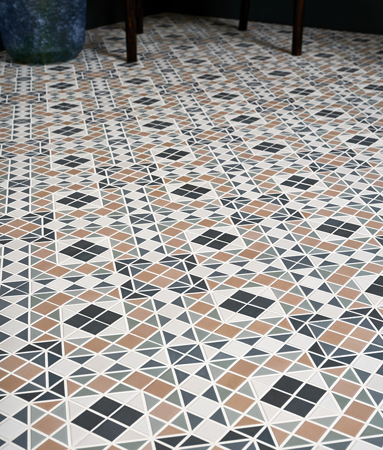 Pavilion Porcelain Marine Blue by Ca'Pietra - Beige Decorative and ...