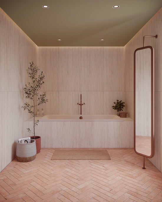 Kamien Milk Vein Cut Fluted