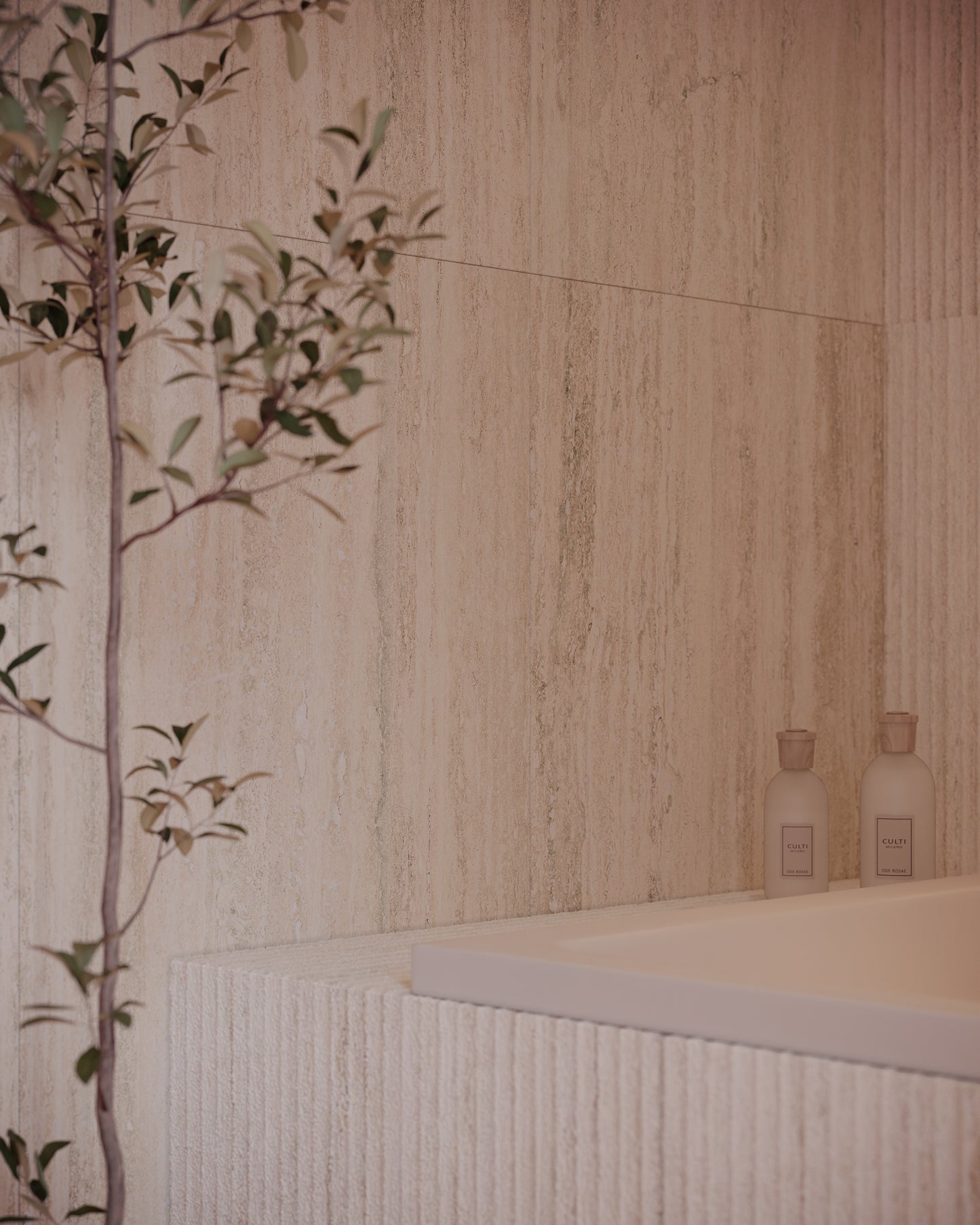 Kamien Milk Vein Cut Fluted