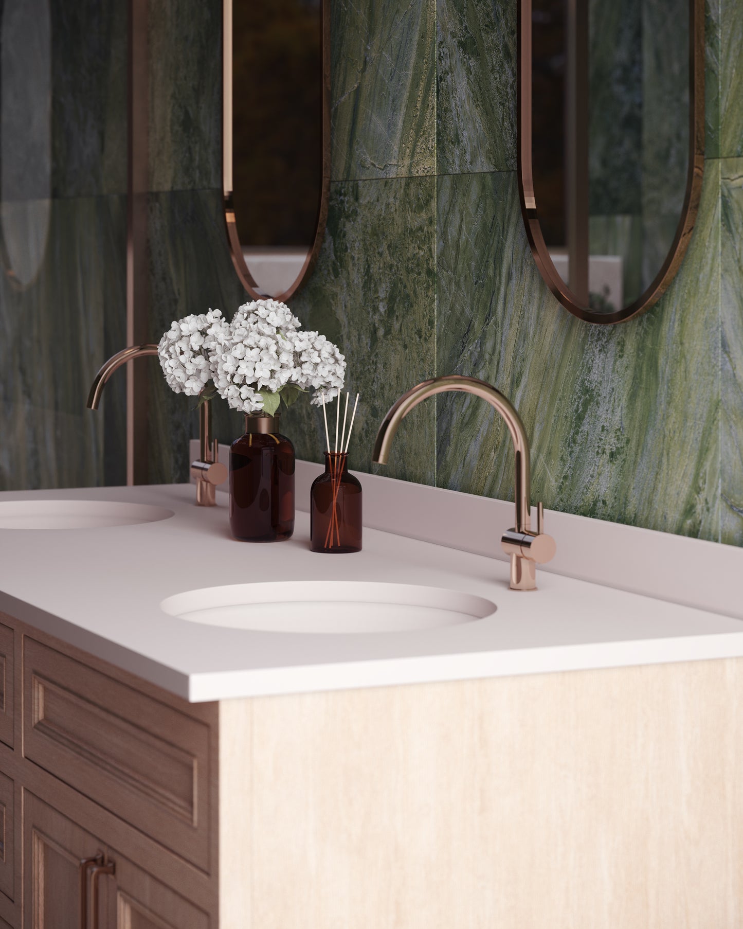 Crystal Vein Green Natural