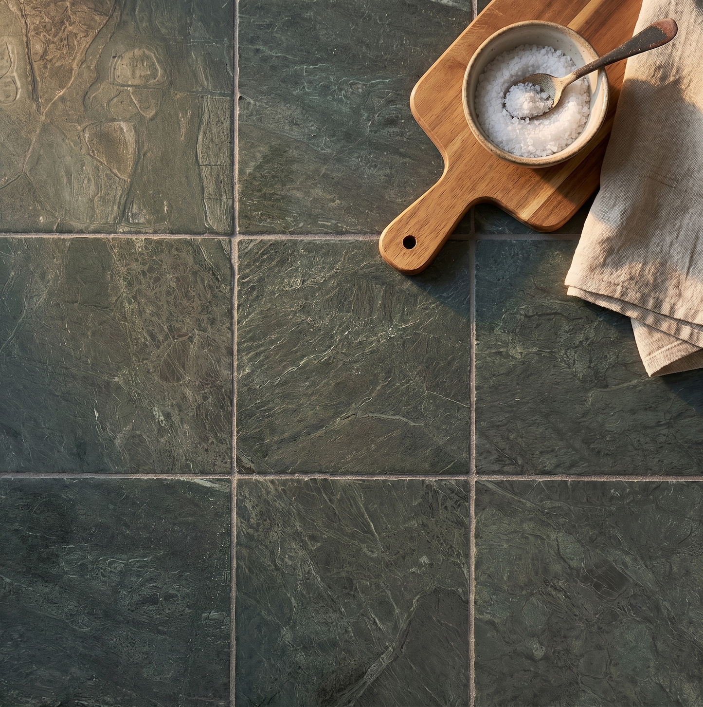 Ravello Verde Tumbled Matt Square Porcelain