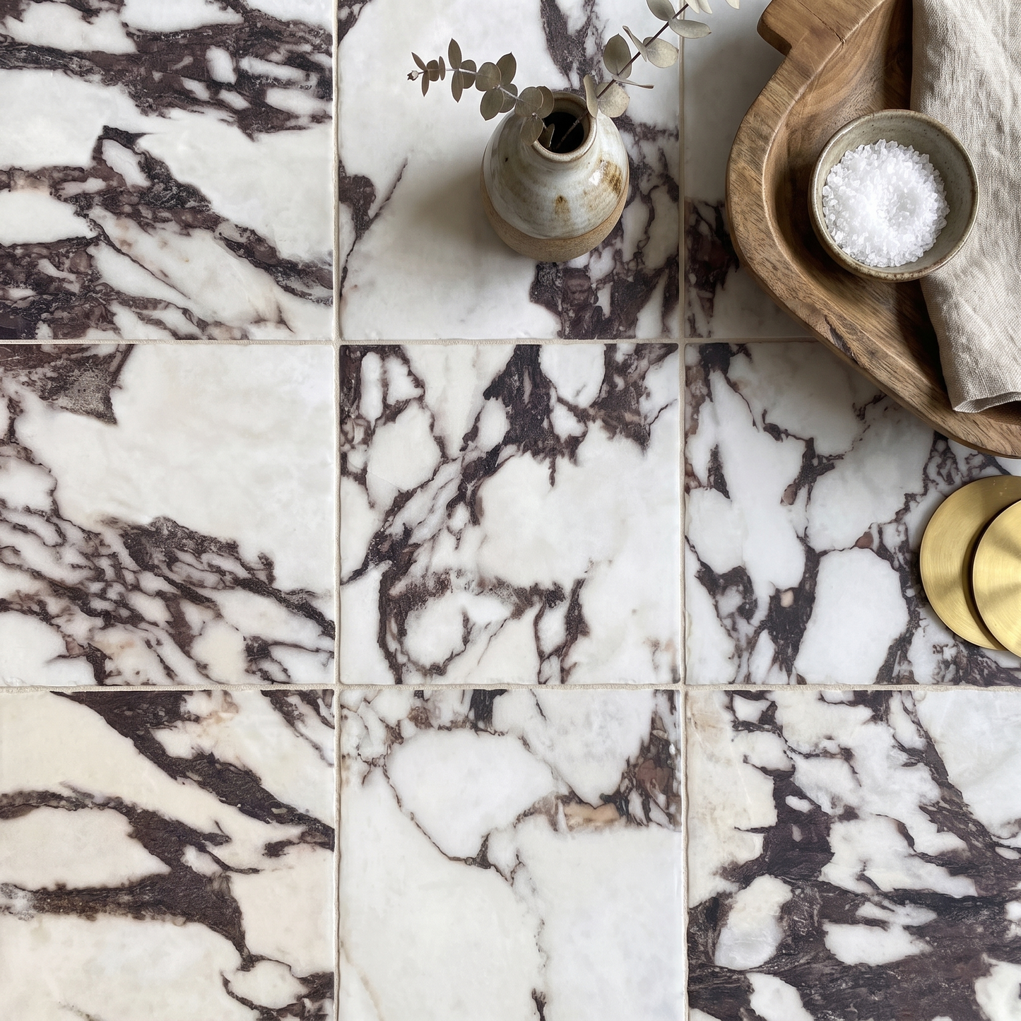 Ravello Viola Tumbled Matt Square Porcelain