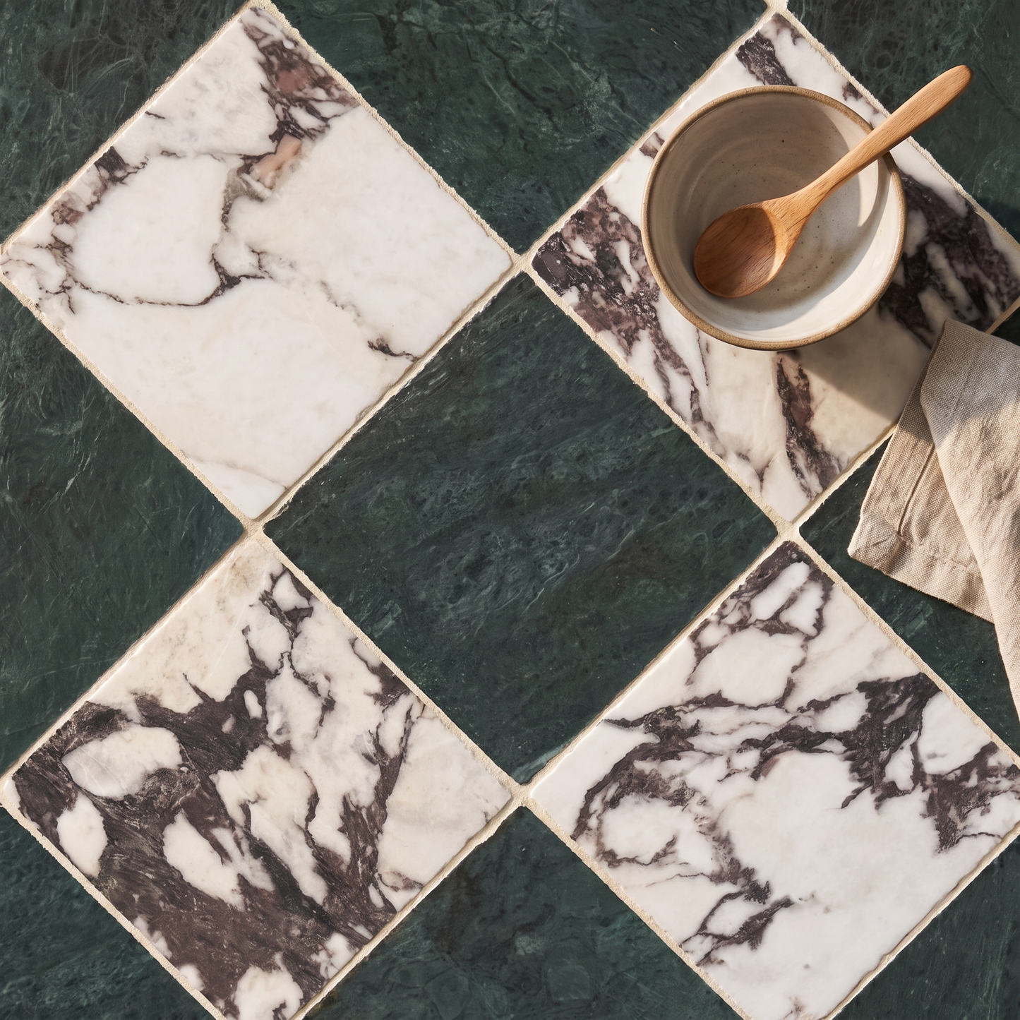 Ravello Viola Tumbled Matt Square Porcelain