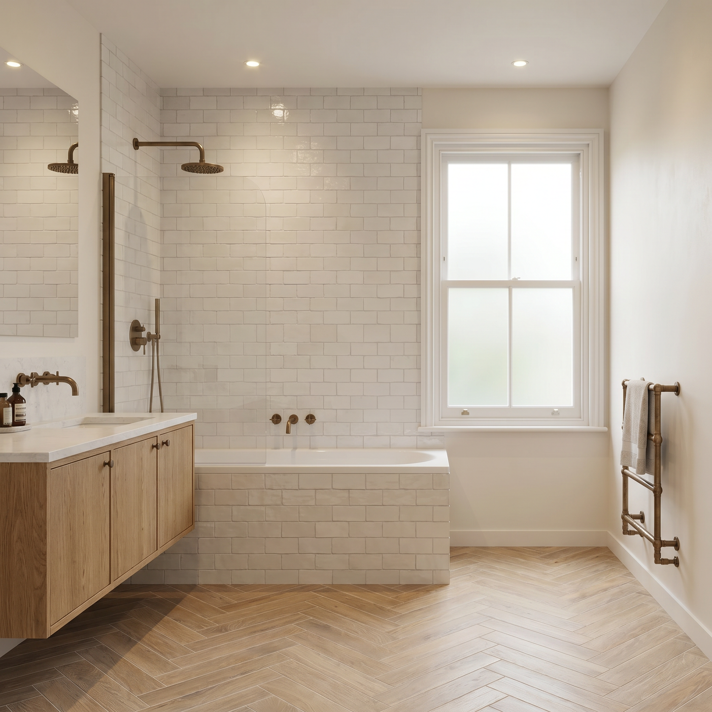 Remy Almond Herringbone